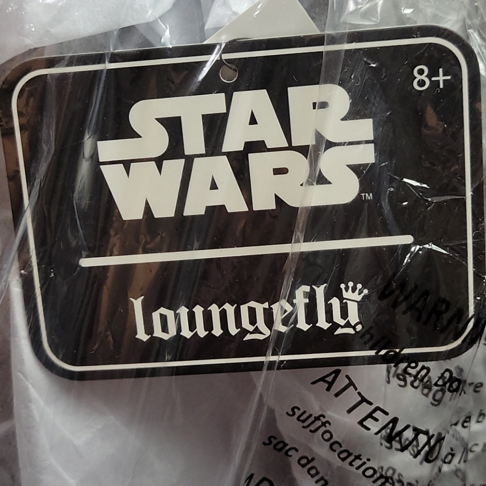 NWT Star Wars Loungefly Finn Last Jedi Backpack - Picture 6 of 7